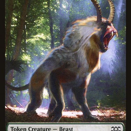 Beast Token [Double Masters Tokens]