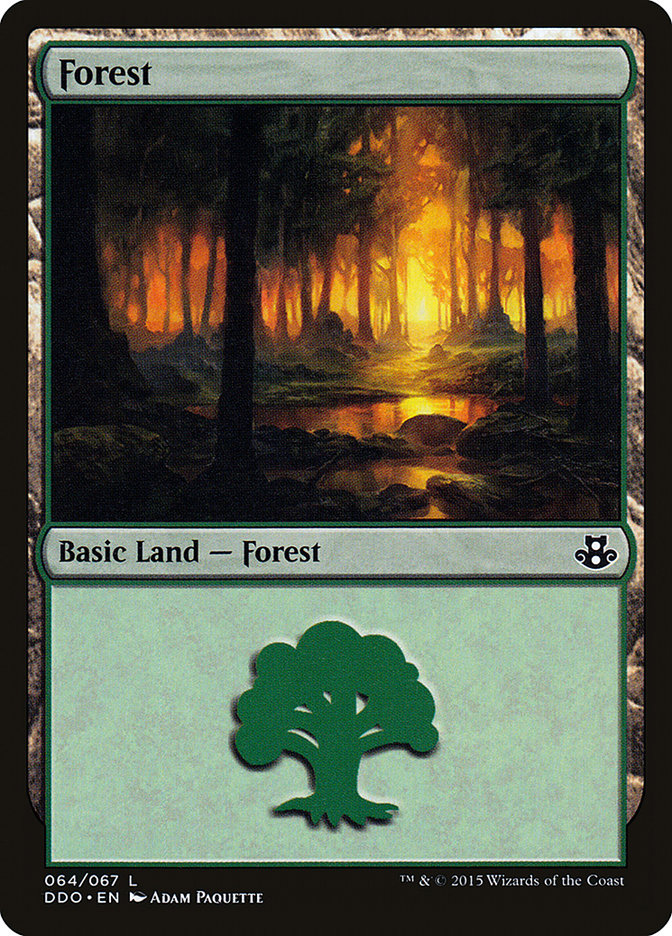 Forest (64) [Duel Decks: Elspeth vs. Kiora]