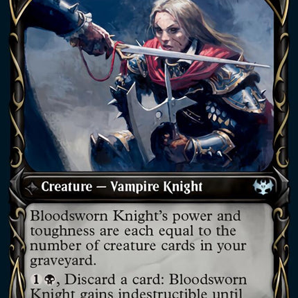 Bloodsworn Squire // Bloodsworn Knight (Showcase) [Innistrad: Crimson Vow]