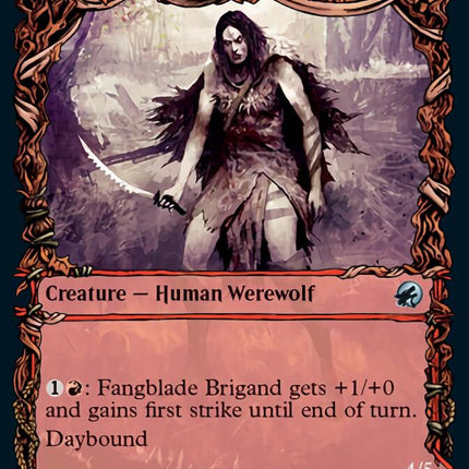 Fangblade Brigand // Fangblade Eviscerator (Showcase) [Innistrad: Midnight Hunt]
