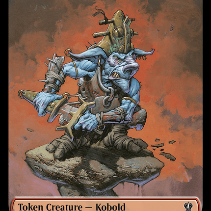 Gold // Kobolds of Kher Keep Double-Sided Token [Murders at Karlov Manor Commander Tokens]