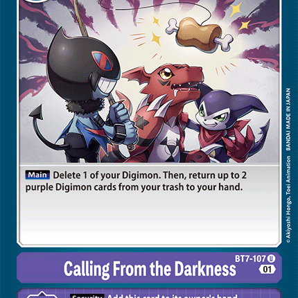 Calling From the Darkness [BT7-107] [Next Adventure]