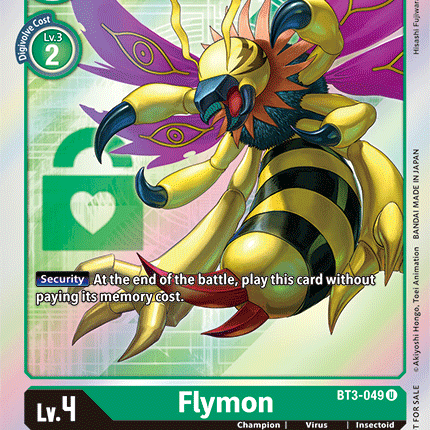 Flymon [BT3-049] (Buy-A-Box Promo) [Release Special Booster Ver.1.5 Promos]
