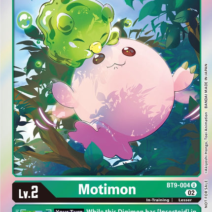 Motimon [BT9-004] (Official Tournament Pack Vol.8) [X Record Promos]