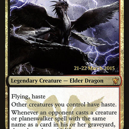 Dragonlord Kolaghan [Dragons of Tarkir Promos] Prerelease Foil