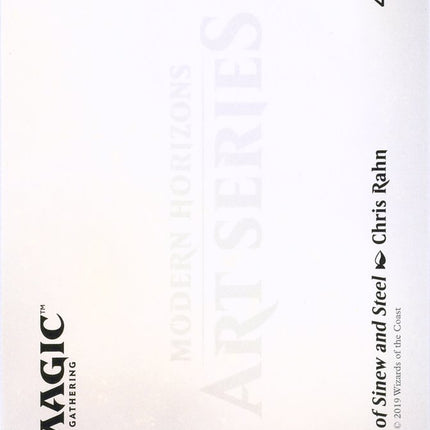 Sword of Sinew and Steel // Sword of Sinew and Steel (Borderless) [Modern Horizons Art Series]