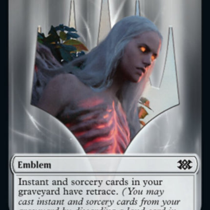 Wrenn and Six Emblem // Spirit Double-sided Token [Double Masters 2022 Tokens]