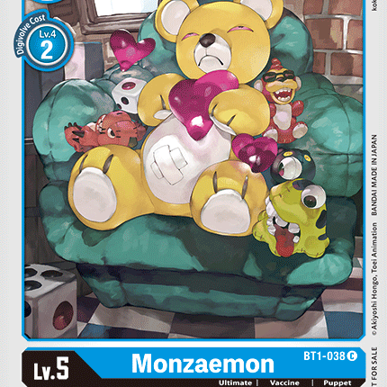 Monzaemon [BT1-038] (Tournament Pack) [Release Special Booster Ver.1.0 Promos]