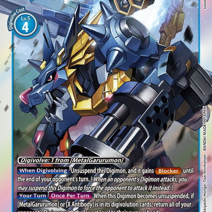 MetalGarurumon (X Antibody) [BT9-031] [X Record]