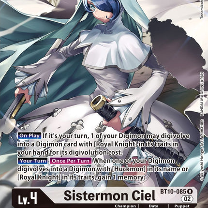 Sistermon Ciel [BT10-085] (Alternate Art) [Xros Encounter]