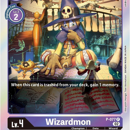 Wizardmon [P-077] (Alternate Art) [Starter Deck: Beelzemon Advanced Deck Set]