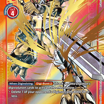 VictoryGreymon [BT4-019] (Alternate Art) [Great Legend]