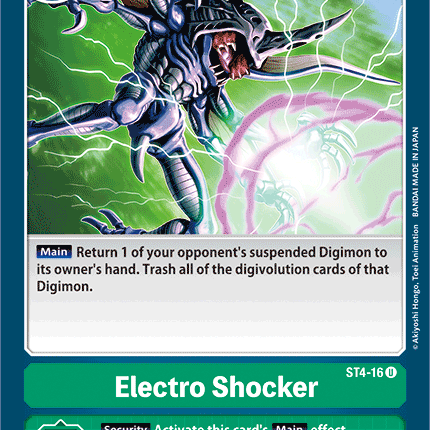 Electro Shocker [ST4-16] [Starter Deck: Giga Green]