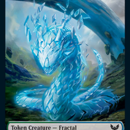 Fractal // Avatar Token [Strixhaven: School of Mages Tokens]