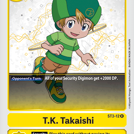 T.K. Takaishi [ST3-12] [Starter Deck: Heaven's Yellow]