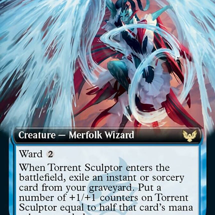 Torrent Sculptor // Flamethrower Sonata (Extended Art) [Strixhaven: School of Mages]