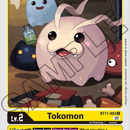 Tokomon [BT11-003] [Dimensional Phase]