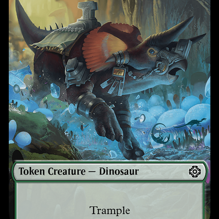 Dinosaur Beast // Dinosaur Double-Sided Token [The Lost Caverns of Ixalan Commander Tokens]