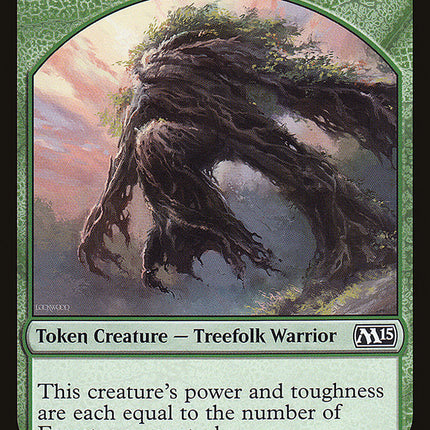Treefolk Warrior [Magic 2015 Tokens]