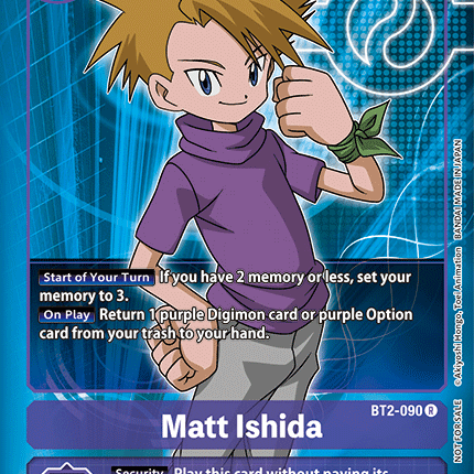 Matt Ishida [BT2-090] (Buy-A-Box Promo) [Release Special Booster Ver.1.0 Promos]