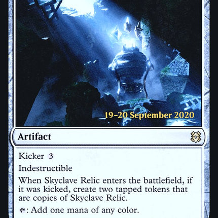 Skyclave Relic [Zendikar Rising Promos] Prerelease Foil
