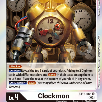Clockmon [BT12-086] [Across Time]