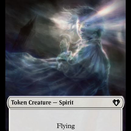 Spirit (0010) // Insect Double-Sided Token [Commander Masters Tokens]