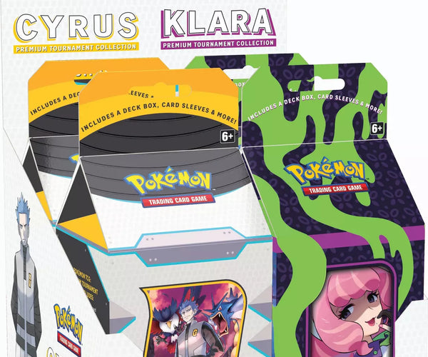 Pokmon Klara & Cyrus Premium Tournament Collection Dark Fox TCG Pokmon Klara & Cyrus Premium Tournament Collection Dark Fox TCG
