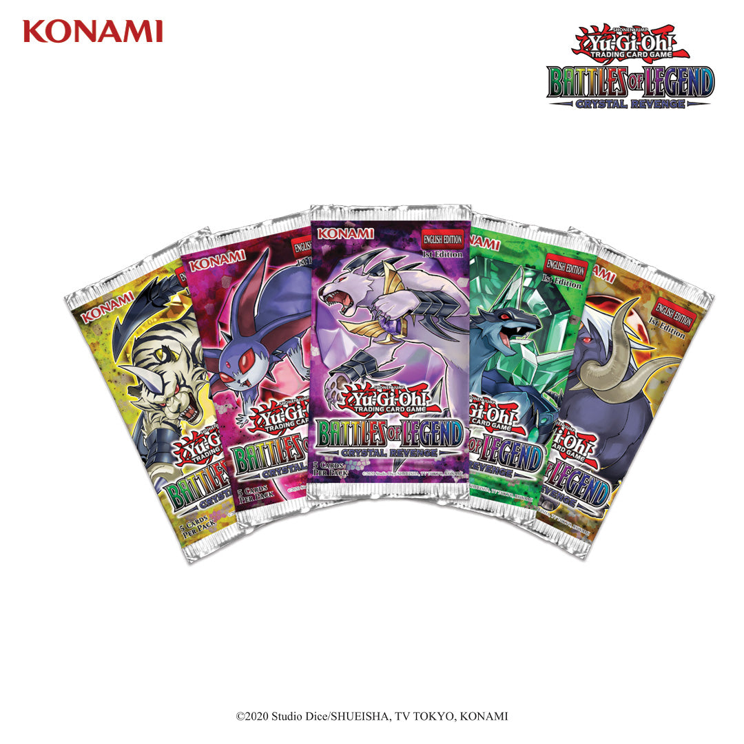 Battles of Legend: Crystal Revenge Booster Pack Dark Fox TCG Battles of Legend: Crystal Revenge Booster Pack Dark Fox TCG