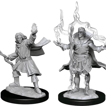 Pathfinder Battles - Male Elf Sorcerer Mini Figure