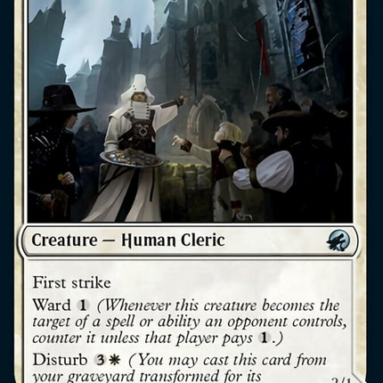 Chaplain of Alms // Chapel Shieldgeist [Innistrad: Midnight Hunt]