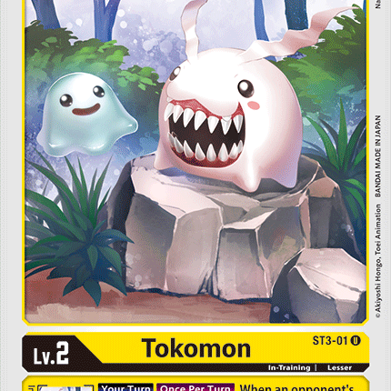 Tokomon [ST3-01] [Starter Deck: Heaven's Yellow]