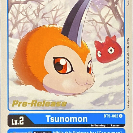 Tsunomon [BT5-002] [Battle of Omni Pre-Release Promos]