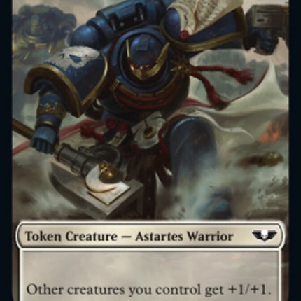 Soldier [Warhammer 40,000 Tokens] Surge Foil