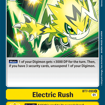 Electric Rush [BT7-099] [Next Adventure]
