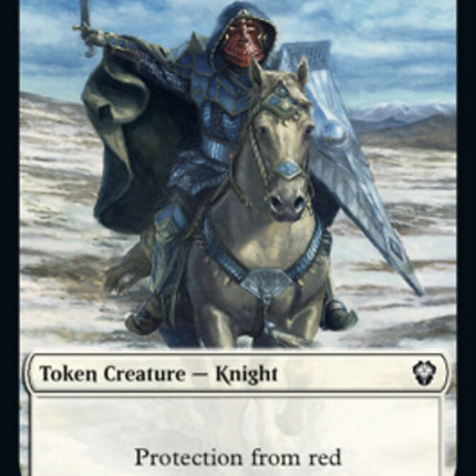 Soldier // Knight Double-sided Token [Dominaria United Tokens]