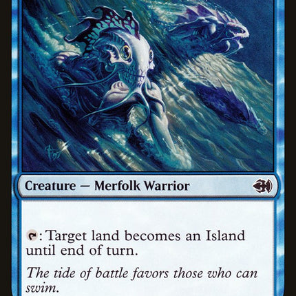 Tidal Warrior [Duel Decks: Merfolk vs. Goblins]