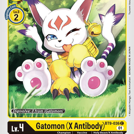 Gatomon (X Antibody) [BT9-036] [X Record]
