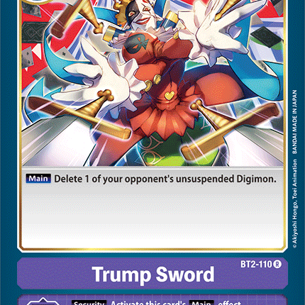 Trump Sword [BT2-110] [Release Special Booster Ver.1.0]
