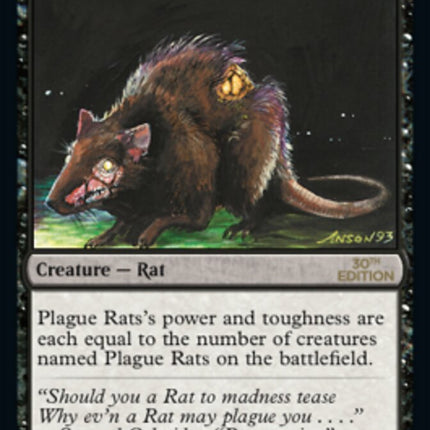 Plague Rats [30th Anniversary Edition]