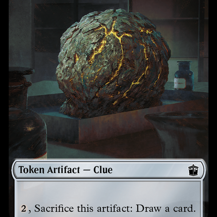 Alien Angel // Clue (0021) Double-Sided Token [Doctor Who Tokens]