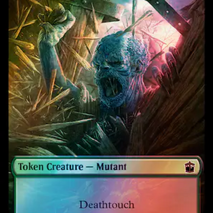 Copy // Mutant Double-Sided Token (Surge Foil) [Doctor Who Tokens]