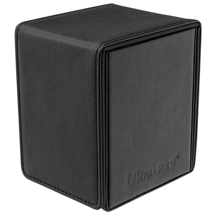 Ultra Pro: Alcove Flip Deck Box- VIVID Black