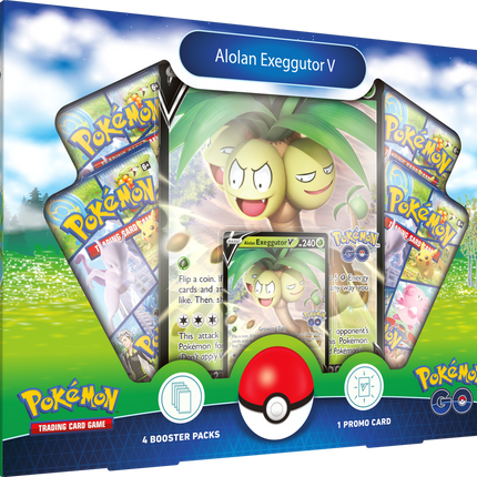 Pokemon GO! Alolan Exeggutor V Box