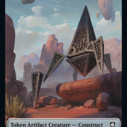 Construct (008) // Goat Double-Sided Token [The Brothers' War Commander Tokens]