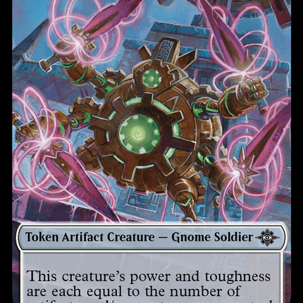 Map // Gnome Soldier Double-Sided Token [The Lost Caverns of Ixalan Tokens]