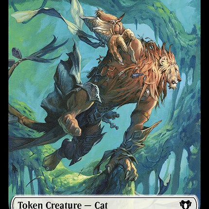 Elemental (0025) // Cat (0005) Double-Sided Token [Commander Masters Tokens]