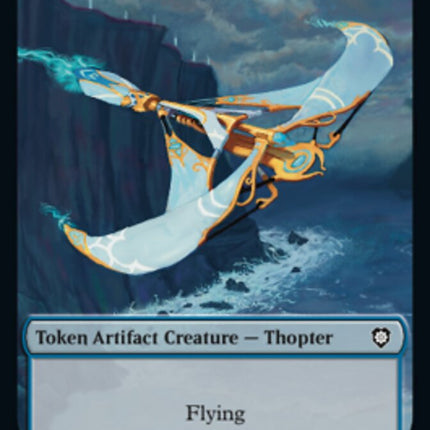 Copy // Thopter (006) Double-Sided Token [The Brothers' War Commander Tokens]