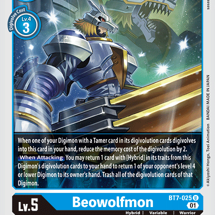 Beowolfmon [BT7-025] [Next Adventure]