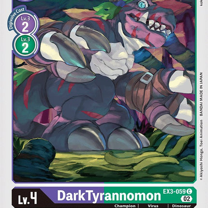DarkTyrannomon [EX3-059] [Draconic Roar]